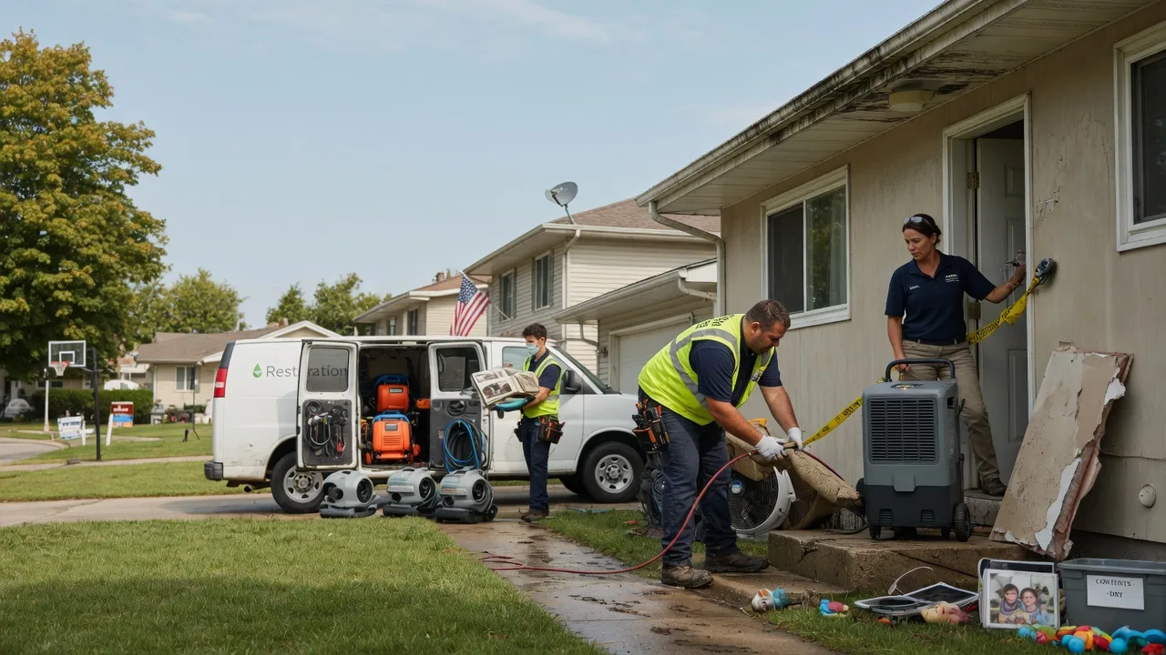 Water Damage Restoration in Harrisburg, SD near me
